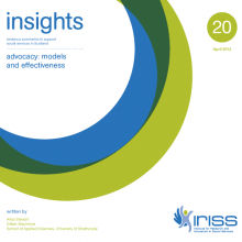 Insight 20 - Advocacy: Models and effectiveness