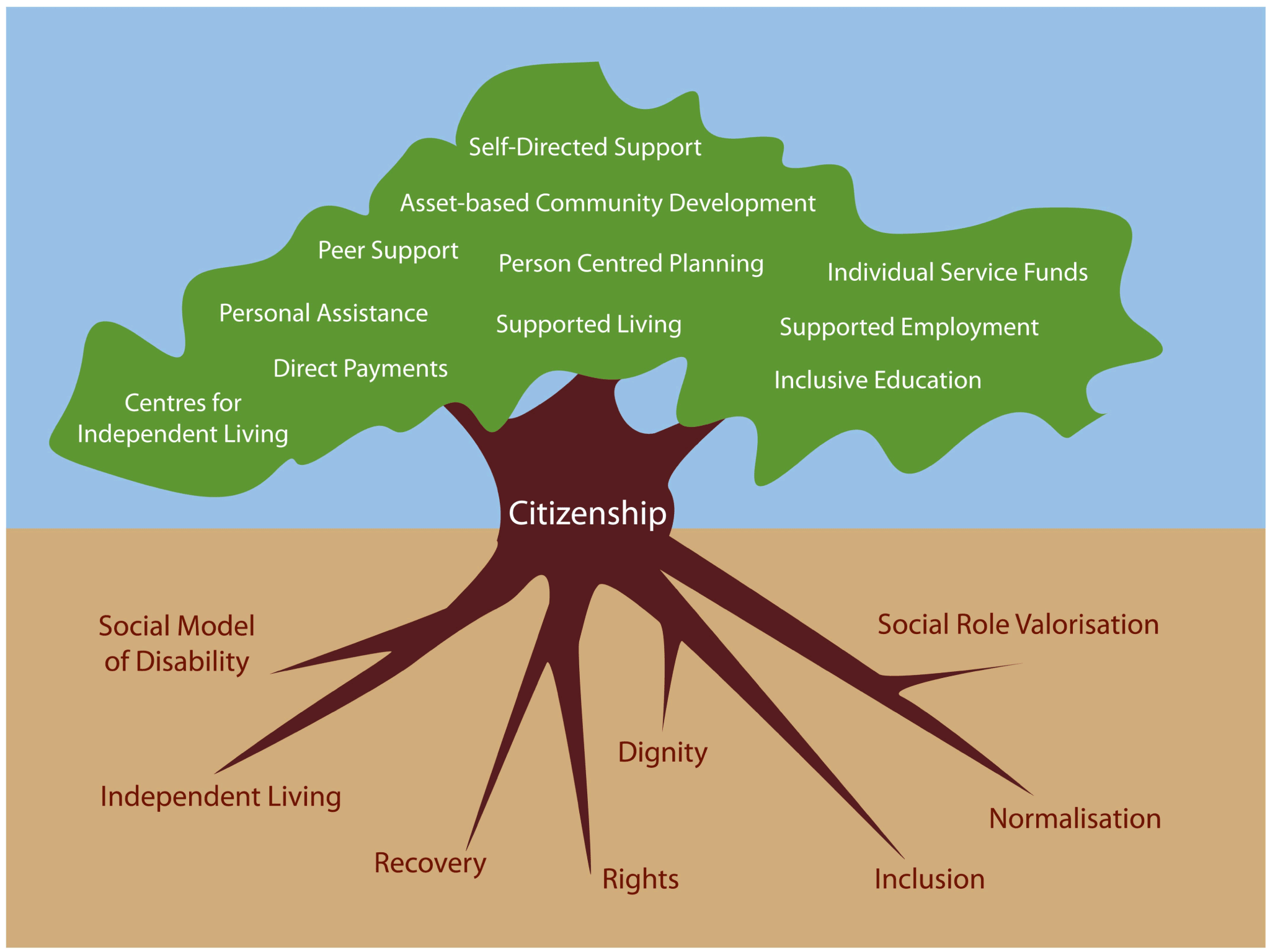 Assets based community Development / ABCD-подход что такое. Direct support