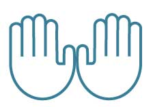 Hand logo