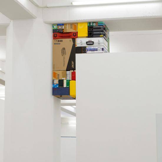 Michael Johansson art installation, Tetris