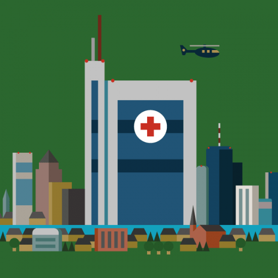 Hospital illustration