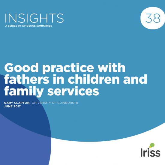 Good practice with fathers in children and family services