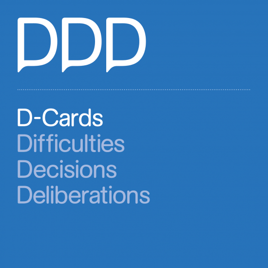 D-Cards - difficulties, decisions, deliberations