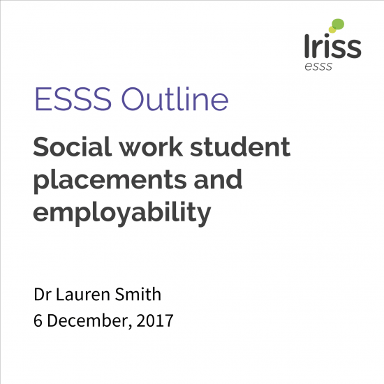 Social work student placements and employability
