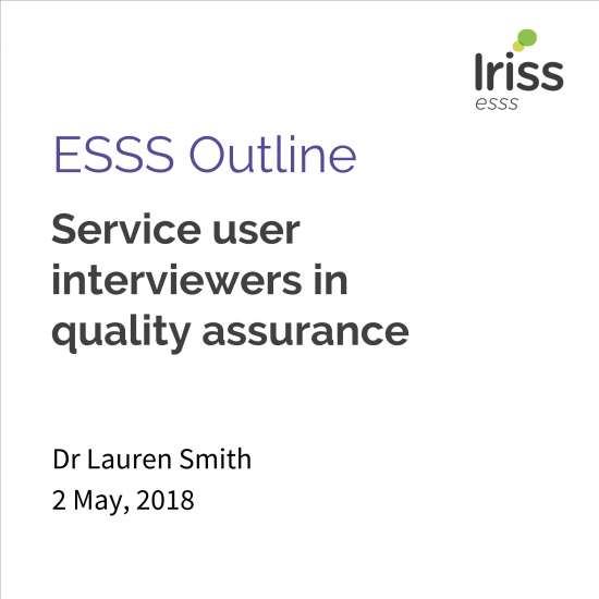 Service user interviewers in quality assurance thumbnail