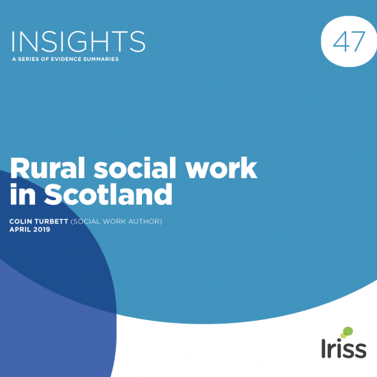 Rural social work in Scotland