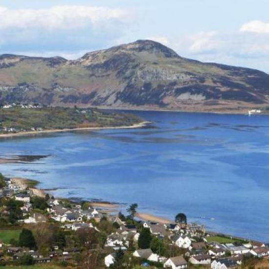 Image of rural Scottish town