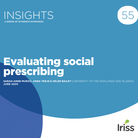 Evaluating social prescribing