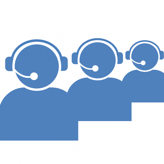 Image of call centre operatives by Tumisu from Pixabay