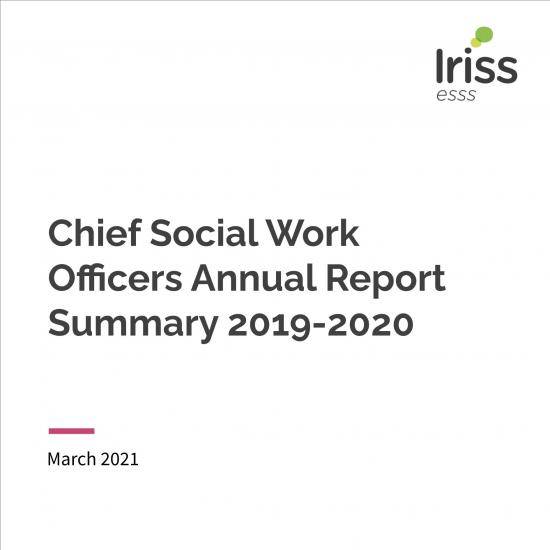 Chief Social Work Officer 2019-20 Summary Report 230321 Thumbnail