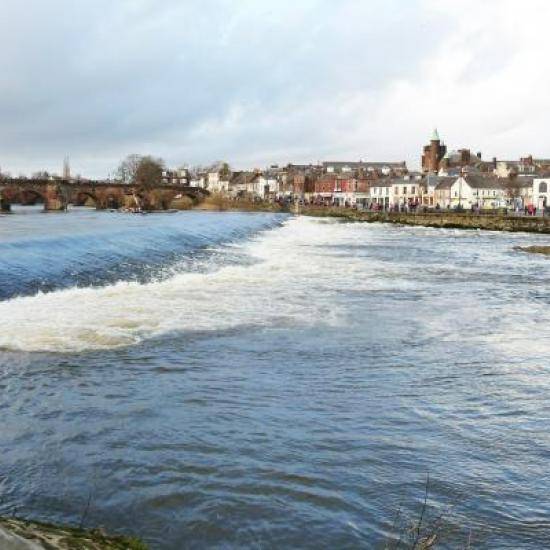 Image of Dumfries town by Simon D'Arcy from Pixabay