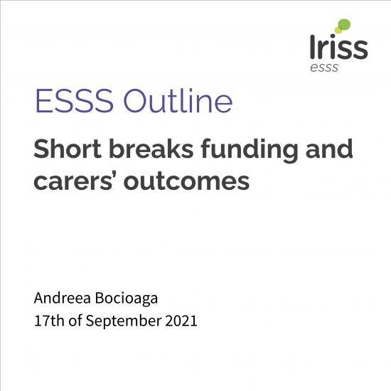 Short breaks and carers' outcomes