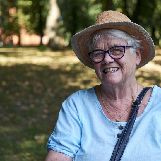 Picture of a woman smiling