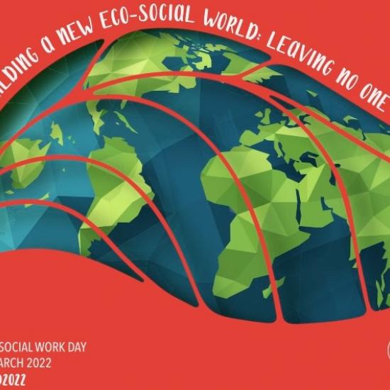 World Social Work Day promotional flyer