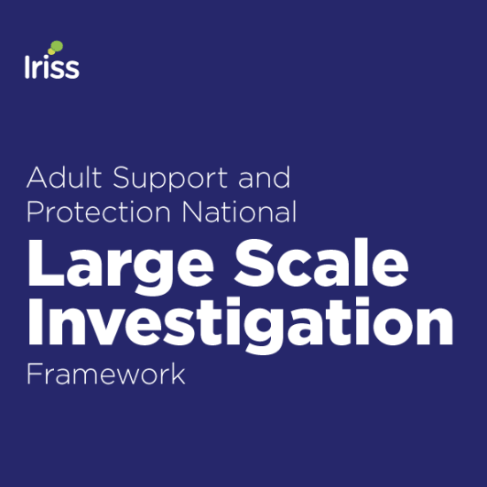 The Adult Support and Protection National Large Scale Investigation Framework