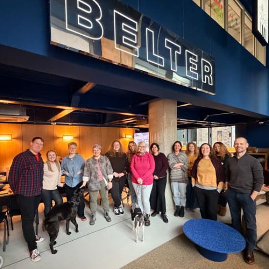 Iriss group staff photograph