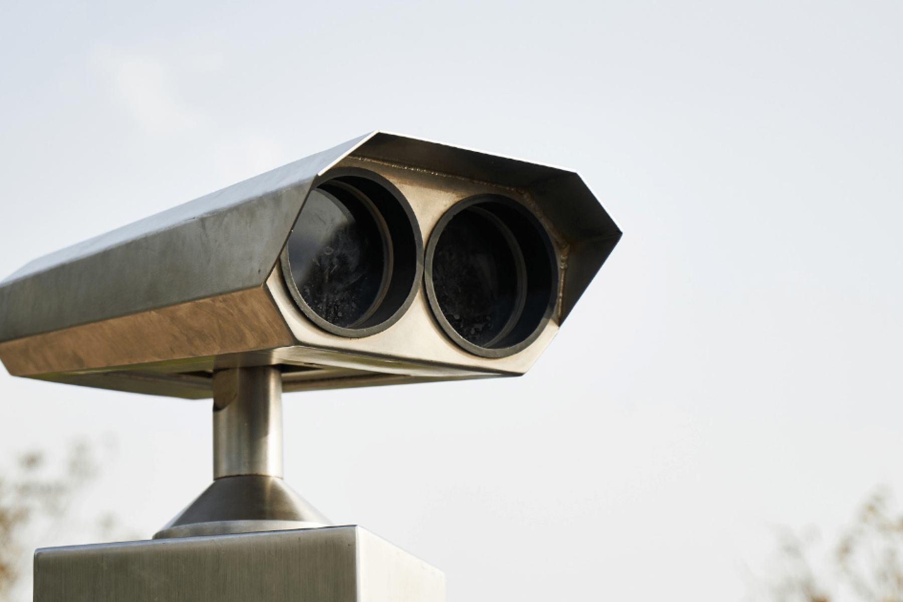 coin operated binoculars