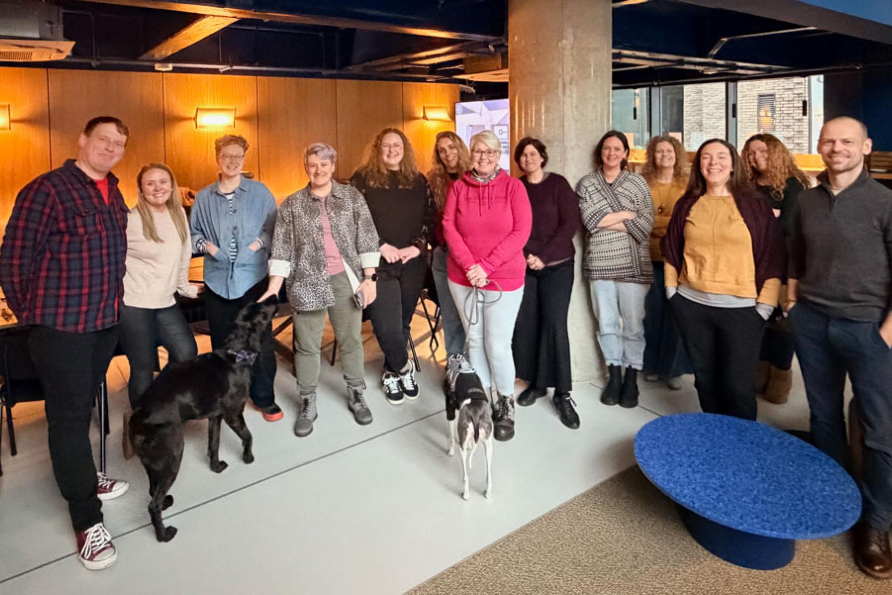 Iriss group staff photograph