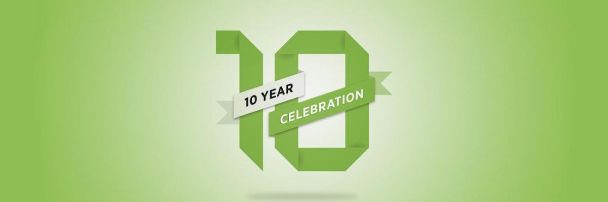 10 year celebration