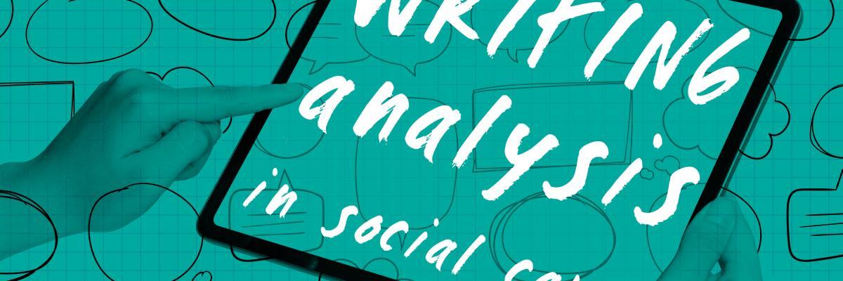 Text: Writing analysis in social care