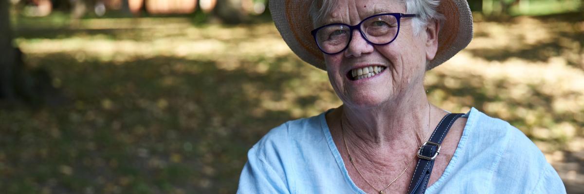 Picture of a woman smiling