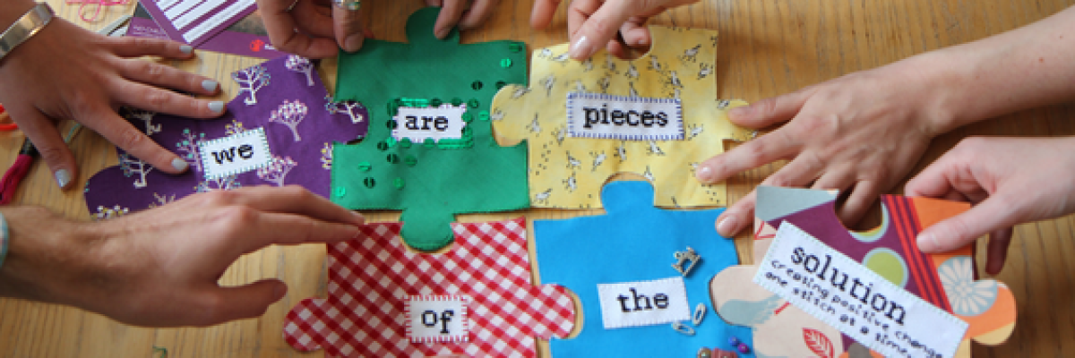 Jigsaw image by craftivist collective on Flickr