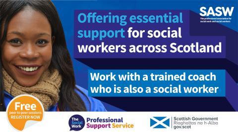 The Social Work Professional Support Service ad