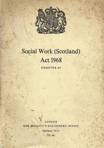 Social Work Scotland Act 1968