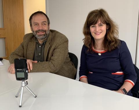 Professor Nick Watson and Dr Charlotte Pearson Professor Nick Watson and Dr Charlotte Pearson