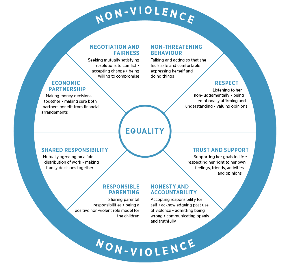 Duluth model of equality