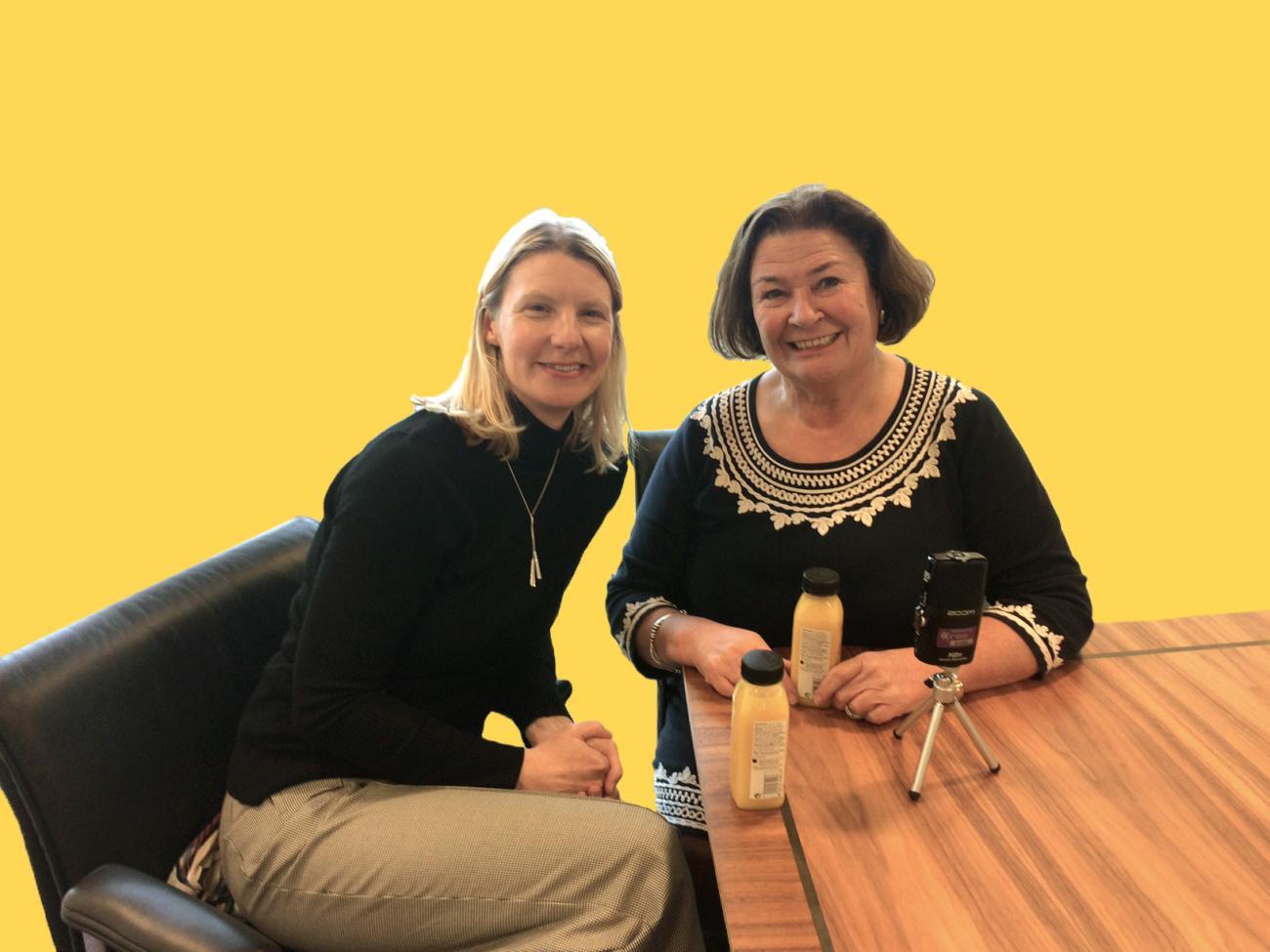 Michelle Drumm and Mairi O'Keefe