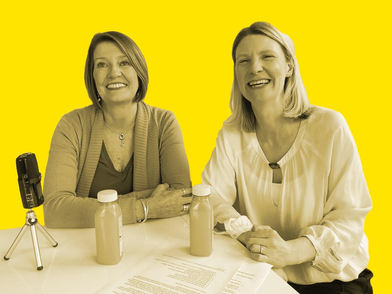 Jackie Irvine and Michelle Drumm
