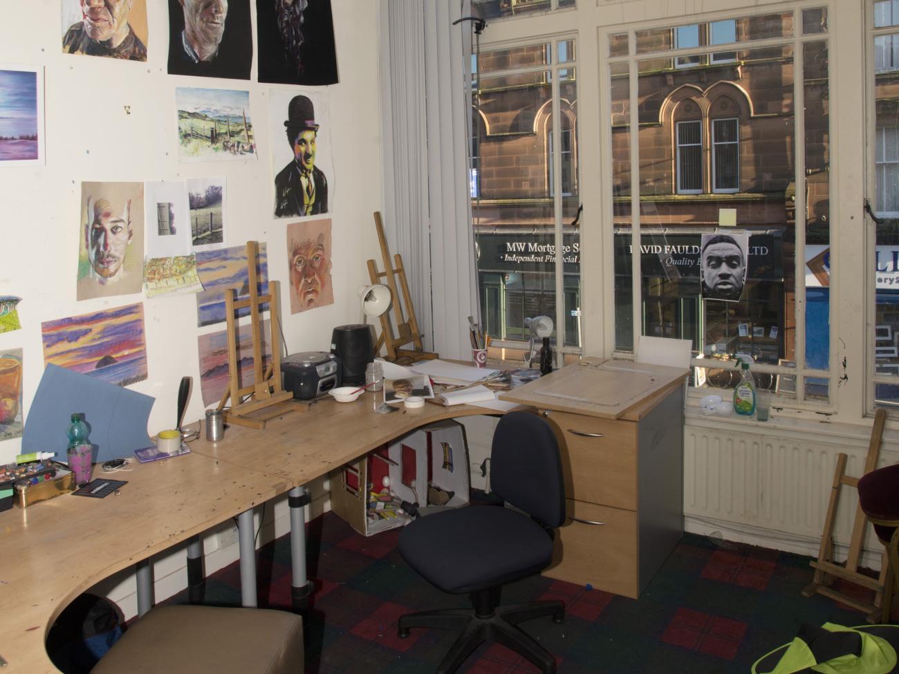 Artist studio space