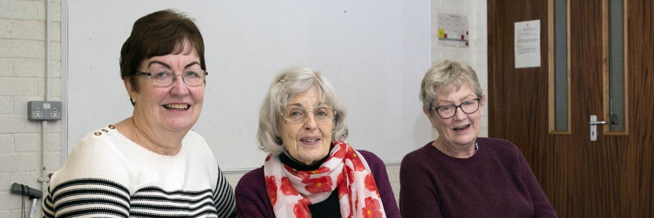 Olga, Janet and Stella