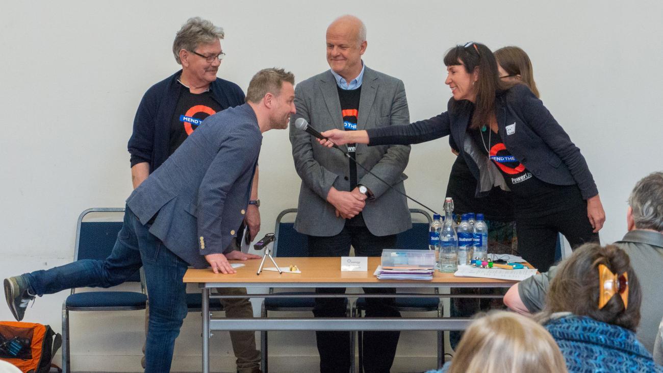 Bo Pettersson, Marcus Knutagård, Arne Kristiansen, Cecilia Heule and Jenny Wetterling