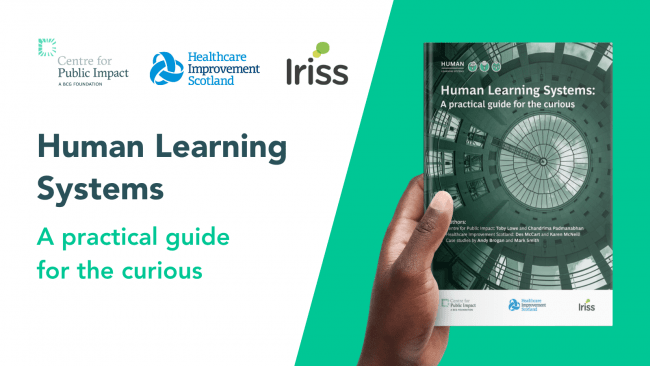 Cover image of the Human Learning Systems practical guide