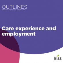 Care experience and employment