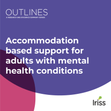 ESSS Outline Accommodation based support for adults with mental health conditions thumbnail
