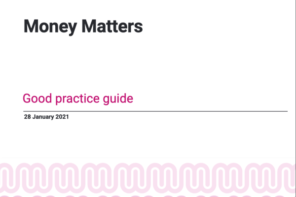 Cover of good practice guide