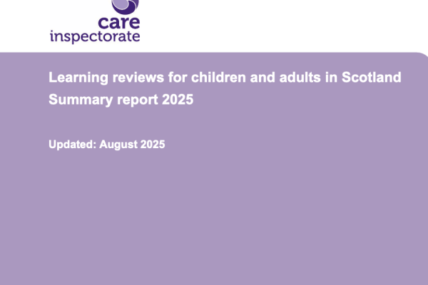 Cover of report