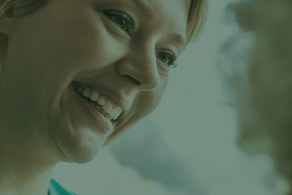 Picture of smiling support worker